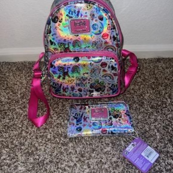 Lisa Frank Handbags - Lisa Frank Loungefly Backpack